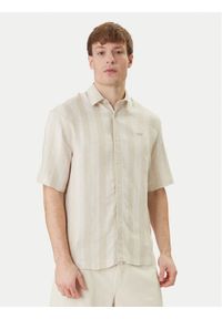 Guess Koszula M6GH28 W1717 Beżowy Regular Fit. Kolor: beżowy. Materiał: wiskoza #1