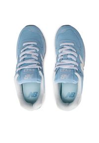New Balance Sneakersy U574GWE Szary. Kolor: niebieski, szary. Model: New Balance 574