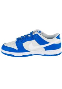 Nike - Buty sportowe Sneakersy męskie, Dunk Low. Kolor: szary. Sport: turystyka piesza