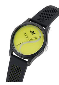 Adidas - adidas Zegarek Game Two AOSY25517 Czarny. Kolor: czarny. Materiał: syntetyk #2