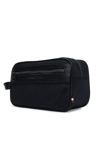 TOMMY HILFIGER - Tommy Hilfiger Kosmetyczka Th Repreve Washbag AM0AM14514 Czarny. Kolor: czarny. Materiał: materiał #3
