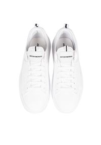 Antony Morato Sneakersy | MMFW01461-LE500157 | Mężczyzna | Biały. Nosek buta: okrągły. Kolor: biały. Materiał: tkanina, skóra ekologiczna. Wzór: aplikacja. Sport: turystyka piesza #3