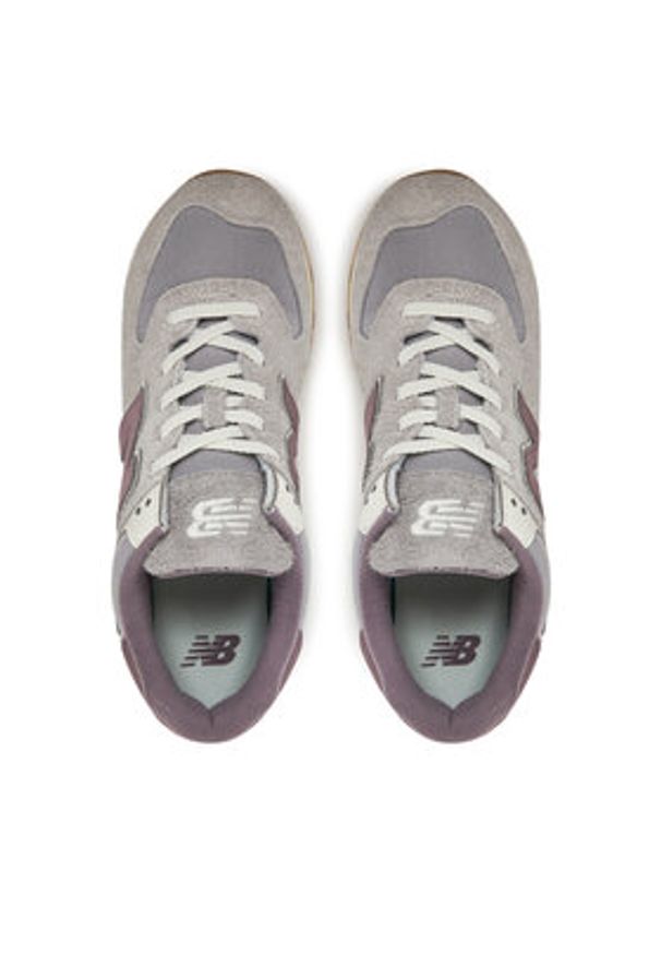 New Balance Sneakersy U574YGD Szary. Kolor: szary. Materiał: zamsz, skóra. Model: New Balance 574