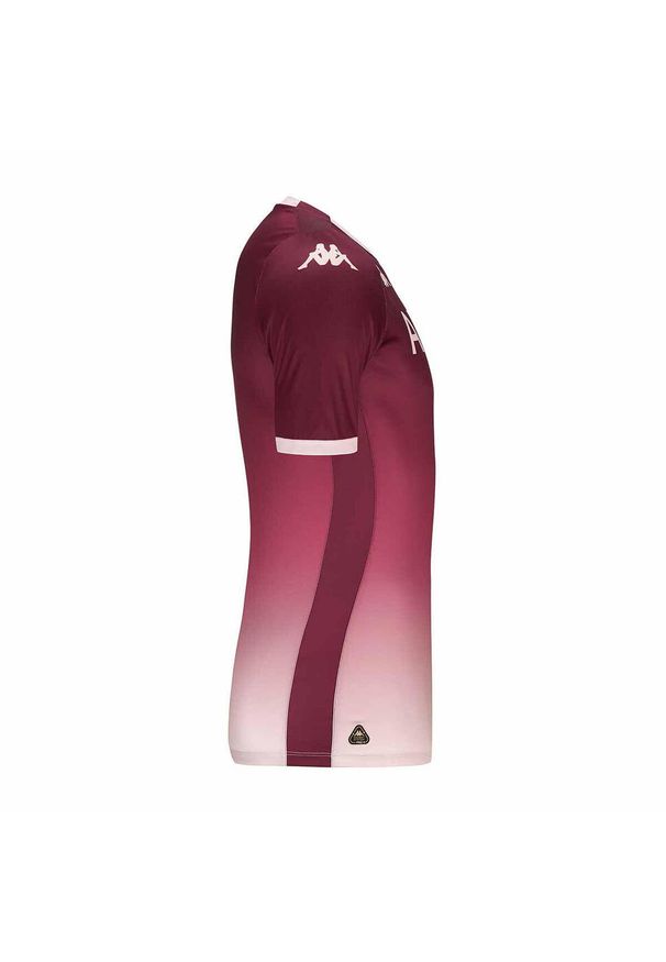 Kappa - Koszulka Union Bordeaux-Bègles Aboupret Pro 8 2023/24. Kolor: czerwony, różowy, wielokolorowy