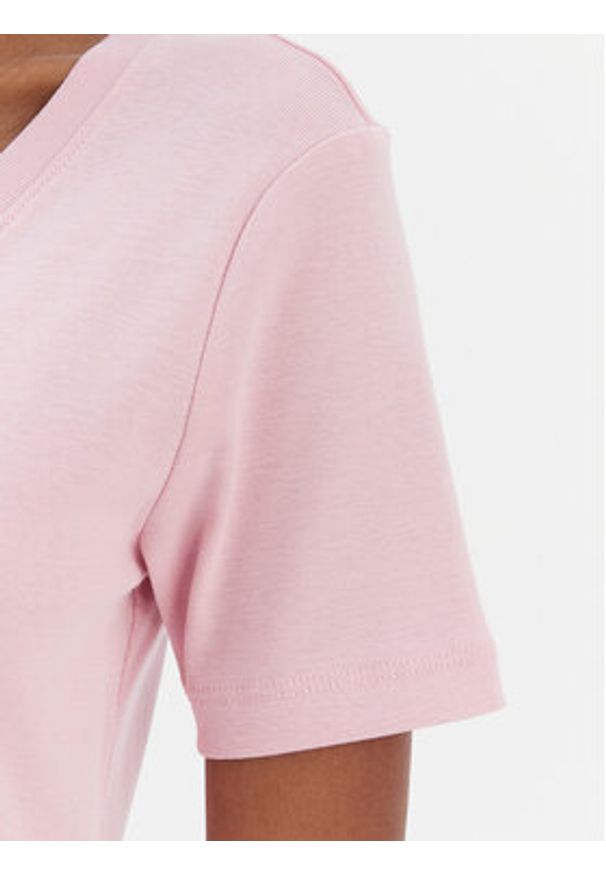 TOMMY HILFIGER - Tommy Hilfiger T-Shirt New Cody WW0WW40584 Różowy Slim Fit. Kolor: różowy. Materiał: bawełna