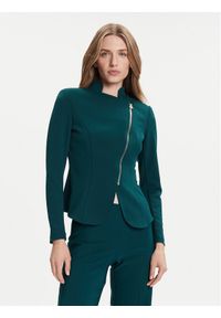 Rinascimento Marynarka CFC0125220003 Zielony Slim Fit. Kolor: zielony. Materiał: syntetyk