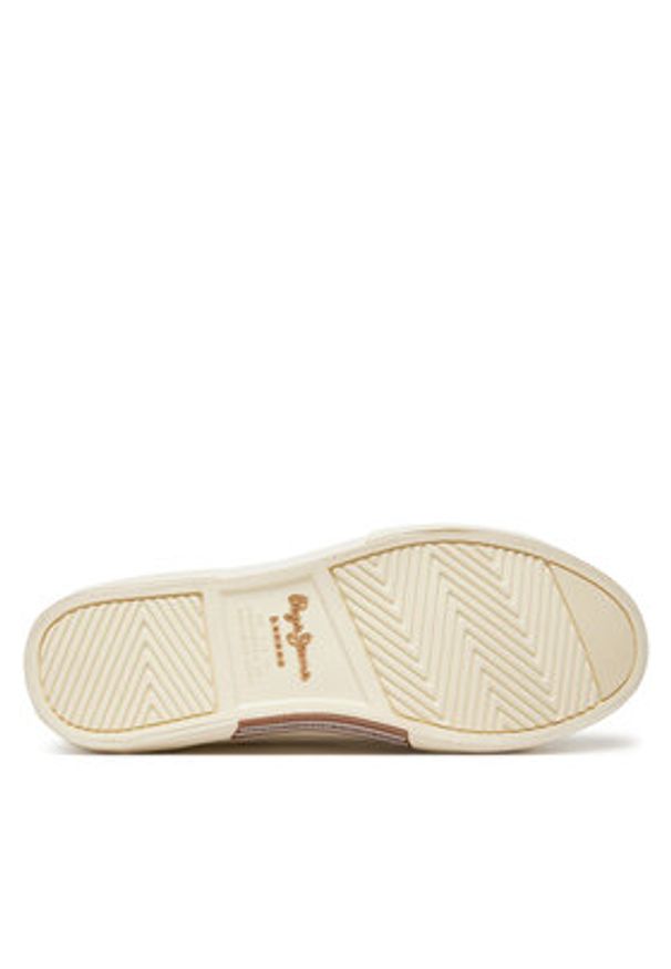 Pepe Jeans Sneakersy Kenton Knit PLS31601 Biały. Kolor: biały. Materiał: materiał