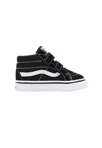 Buty Dziecko Vans Sk8-Mid Reissue Td czarny. Okazja: na co dzień. Kolor: czarny. Model: Vans SK8. Sport: turystyka piesza