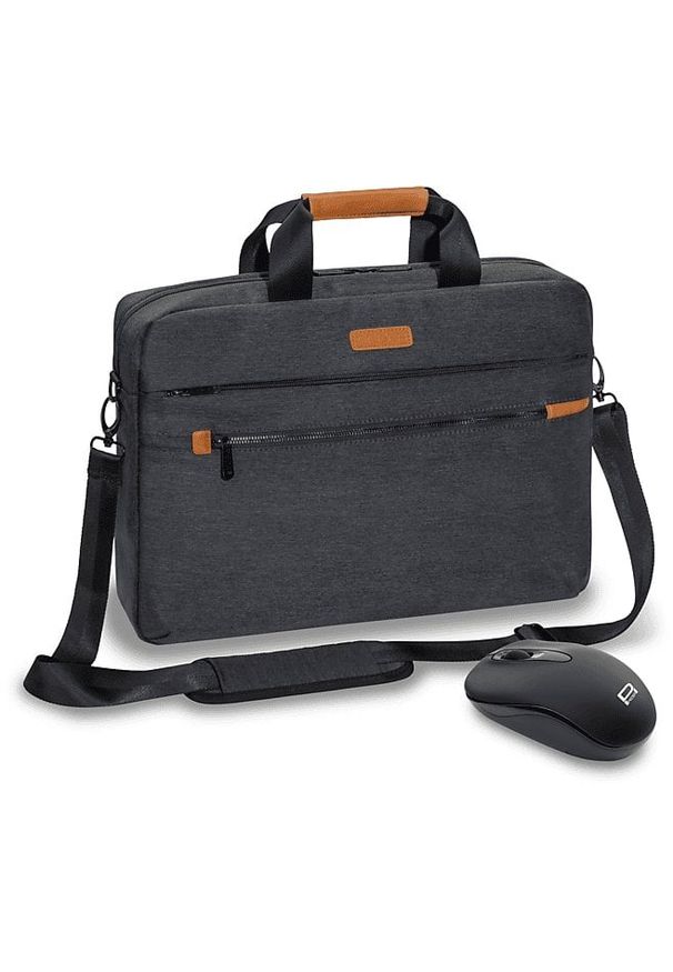 Torba Pedea PEDEA Notebooktasche "ELEGANCE" Pro 43,9cm (17,3") grau + Maus