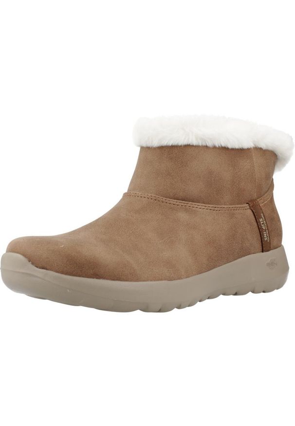 skechers - Skechers Model On-the-go Joy - Cozy Kolor Brązowy. Kolor: brązowy. Materiał: tkanina