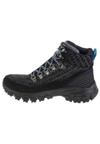 skechers - Buty trekkingowe damskie Skechers X Diane Von Furstenberg Edgmont Ridge Link. Wysokość cholewki: za kostkę. Zapięcie: sznurówki. Kolor: czarny. Materiał: materiał. Szerokość cholewki: normalna