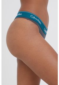 Calvin Klein Underwear Stringi kolor szary. Kolor: szary #3