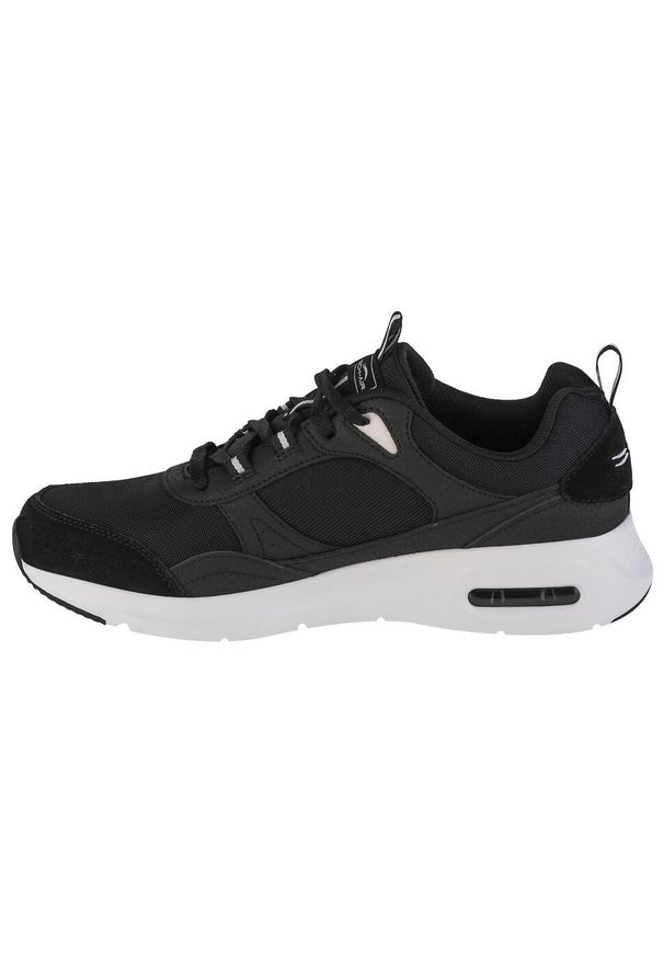 skechers - Buty do chodzenia męskie Skechers Skechair Court. Zapięcie: sznurówki. Kolor: biały, wielokolorowy, czarny. Materiał: materiał, tkanina. Szerokość cholewki: normalna. Sport: turystyka piesza