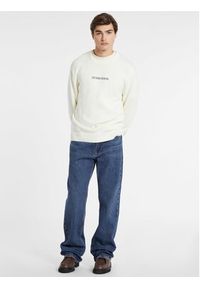 Guess Jeans Sweter M4BR31 Z3HM1 Écru Regular Fit. Materiał: bawełna #3