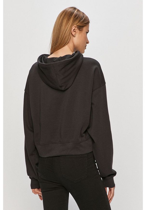 adidas Originals - Bluza. Okazja: na co dzień. Typ kołnierza: kaptur. Kolor: czarny. Materiał: dzianina, poliester. Długość rękawa: długi rękaw. Długość: długie. Styl: casual