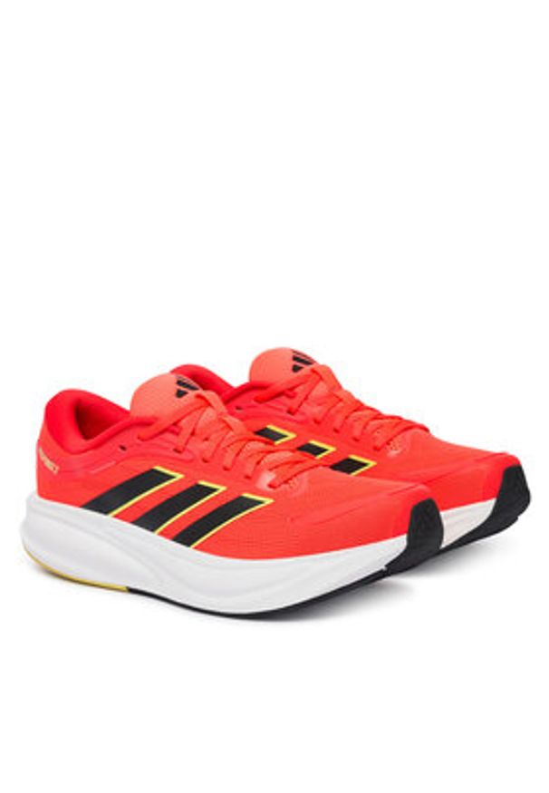 Adidas - adidas Buty do biegania Response 2 KJ1752 Czerwony. Kolor: czerwony. Materiał: materiał