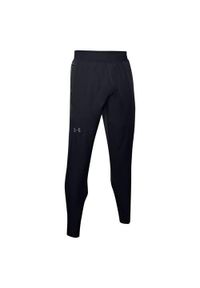 Spodnie treningowe męskie Under Armour 1352028001. Kolor: szary, wielokolorowy. Materiał: dresówka. Sport: turystyka piesza