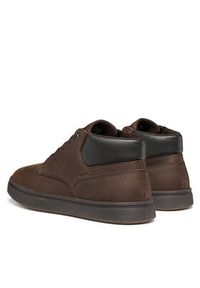 Geox Sneakersy U Baltmoore U56LDE 000FF C6009 Brązowy. Kolor: brązowy. Materiał: skóra #5