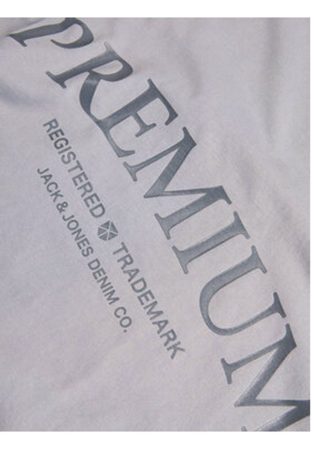 Jack & Jones T-Shirt Jprbluwinston 12255611 Szary Regular Fit. Kolor: szary. Materiał: bawełna