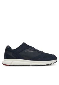 TOMMY HILFIGER - Sneakersy Tommy Hilfiger. Kolor: niebieski. Sport: outdoor