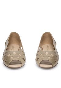 Lasocki Baleriny WI23-SORANO-13 Złoty. Kolor: złoty. Materiał: skóra #2