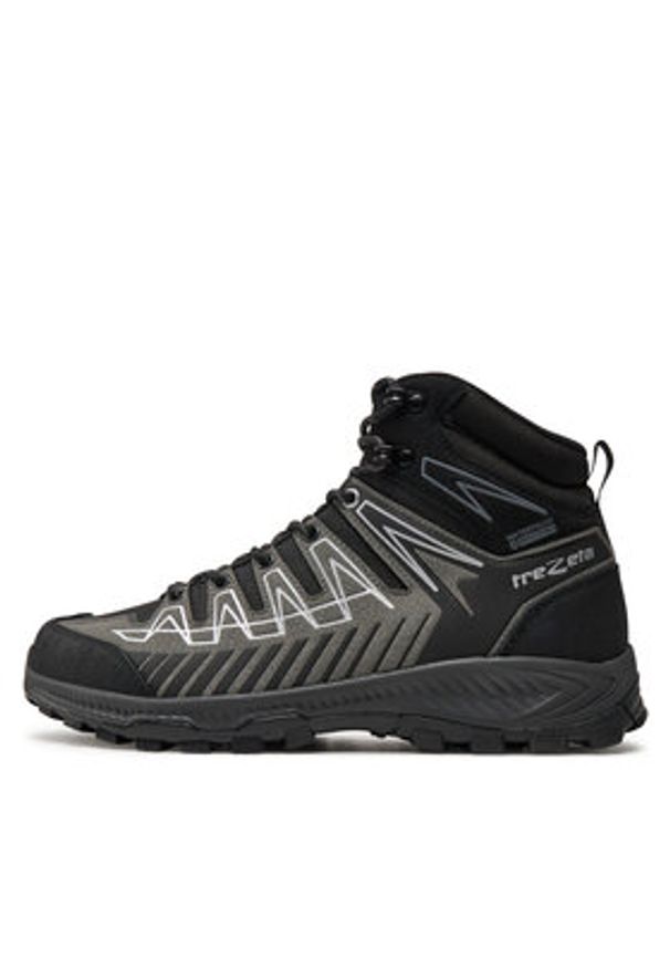 TREZETA - Trezeta Trekkingi Thunder Mid Wp 10724050 Czarny. Kolor: czarny. Materiał: zamsz, skóra. Sport: turystyka piesza