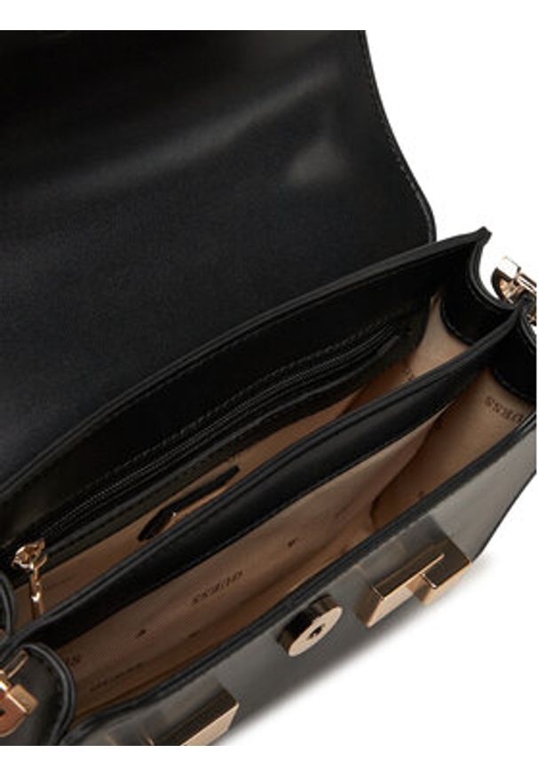 Guess Torebka HWEVG9 64178 Czarny. Kolor: czarny. Materiał: skórzane