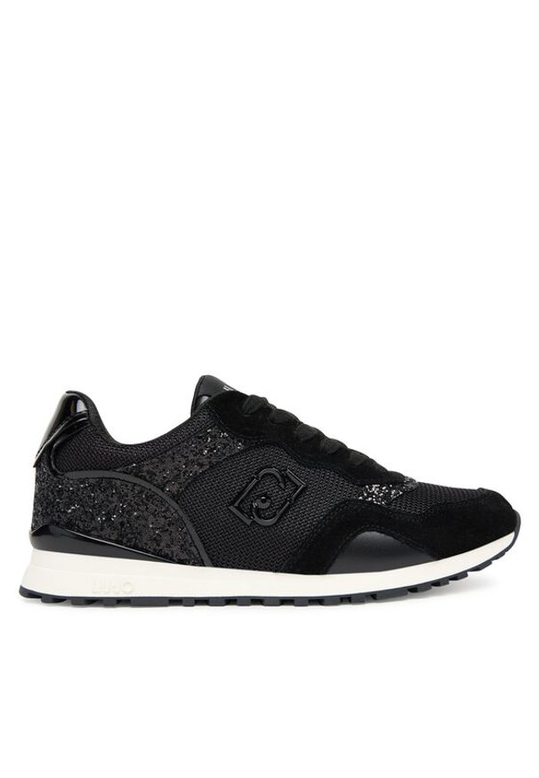 Liu Jo Sneakersy Maxi Wonder Low 02 BF5015 TX493 Czarny. Kolor: czarny. Materiał: zamsz, skóra