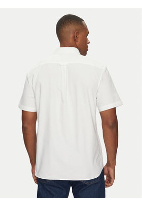 Lacoste Koszula CH1917 Biały Regular Fit. Kolor: biały. Materiał: bawełna