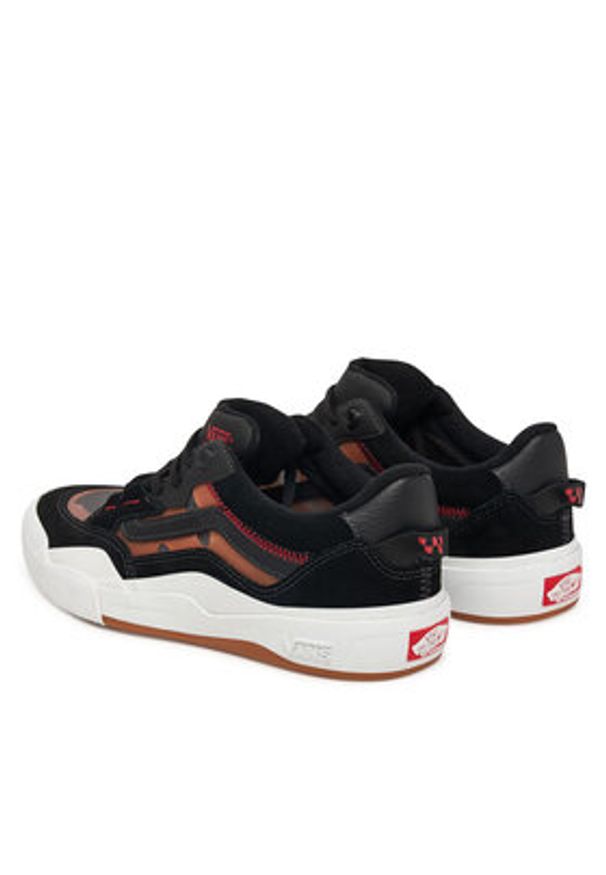 Vans Sneakersy Skate 2 Wayvee VN000D5DBFM1 Czarny. Kolor: czarny. Materiał: skóra, zamsz. Sport: skateboard