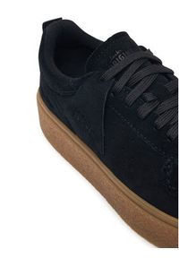 Clarks Sneakersy Boxbee Lace. 26328114 Czarny. Kolor: czarny. Materiał: skóra, zamsz #3