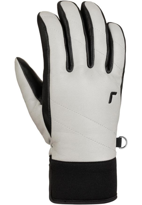 Rękawice narciarskie Reusch Juliette. Kolor: biały, wielokolorowy, czarny. Materiał: skóra. Technologia: Primaloft. Sport: narciarstwo
