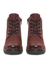 Go Soft Trzewiki CEO-WI23-NUREN-02 Bordowy. Kolor: czerwony. Materiał: skóra, nubuk #5