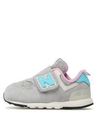 New Balance Sneakersy NW574NB1 Szary. Kolor: szary. Materiał: zamsz, skóra. Model: New Balance 574 #5