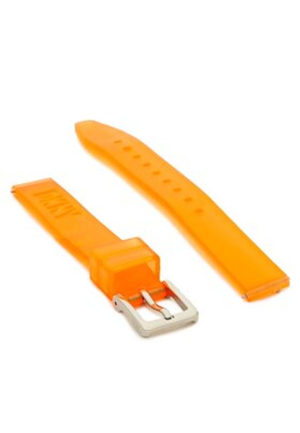 DKNY Zegarek NY6661SET Granatowy. Kolor: niebieski. Materiał: syntetyk