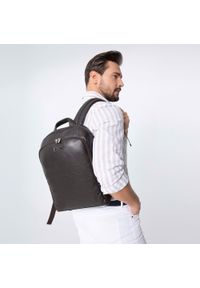 Wittchen - Męski plecak na laptopa 13”/14” skórzany zaokrąglony. Materiał: skóra. Styl: elegancki #4
