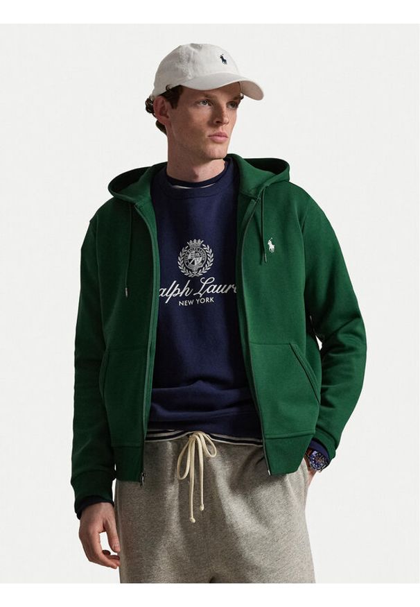 Polo Ralph Lauren Bluza 710881517508 Zielony Regular Fit. Typ kołnierza: polo. Kolor: zielony. Materiał: bawełna