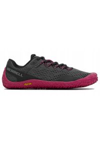 Buty biegowe dla kobiet Merrell Vapro Glove 6. Kolor: różowy. Materiał: materiał, syntetyk. Szerokość cholewki: normalna