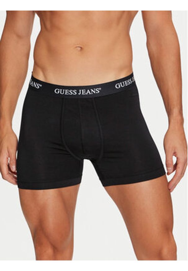 Guess Jeans Komplet 3 par bokserek M4BZ45 K6YW1 Kolorowy. Materiał: bawełna. Wzór: kolorowy