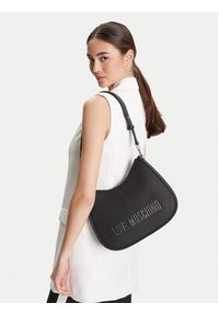 Love Moschino - LOVE MOSCHINO Torebka JC4021PP1NKD000B Czarny. Kolor: czarny. Materiał: skórzane #6