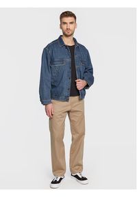 AMERICAN VINTAGE - American Vintage Kurtka jeansowa Joybird JOY16CH22 Granatowy Regular Fit. Kolor: niebieski. Materiał: bawełna. Styl: vintage #6