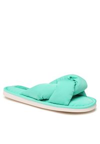 Kapcie Home & Relax. Kolor: zielony