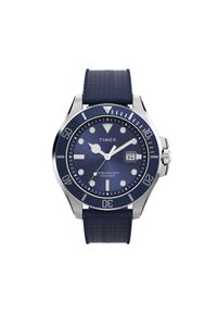 Timex Zegarek Harborside Coast TW2Y05000 Srebrny. Kolor: srebrny