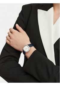 U.S. Polo Assn. Zegarek Mirabelle USP8487BL Granatowy. Kolor: niebieski. Materiał: skóra #2