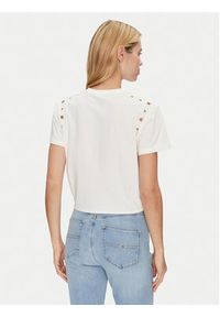 Guess Bluzka W5GI18 I3Z14 Écru Regular Fit. Materiał: bawełna