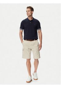 Guess Szorty materiałowe M6GDVA W1703 Kremowy Regular Fit. Kolor: kremowy. Materiał: bawełna #3