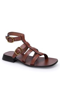 Gino Rossi Sandały LERICI-112790 Brązowy. Kolor: brązowy. Materiał: skóra #3
