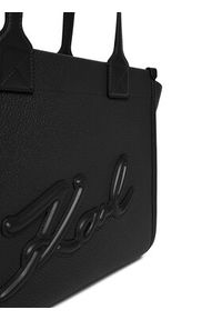 Karl Lagerfeld - KARL LAGERFELD Torebka A4W30258 Czarny. Kolor: czarny. Materiał: skórzane #6