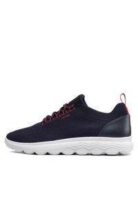 Geox Sneakersy U Spherica A U15BYA 0006K C4064 Granatowy. Kolor: niebieski. Materiał: materiał #6
