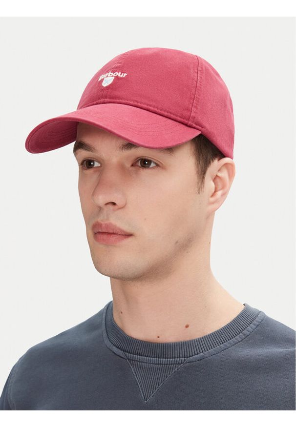 Barbour Czapka z daszkiem Cascade MHA0274PI75 Różowy. Kolor: różowy. Materiał: materiał, bawełna